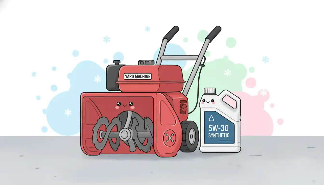 Yard Machine Snow Blower Oil Type: Your Ultimate Guide